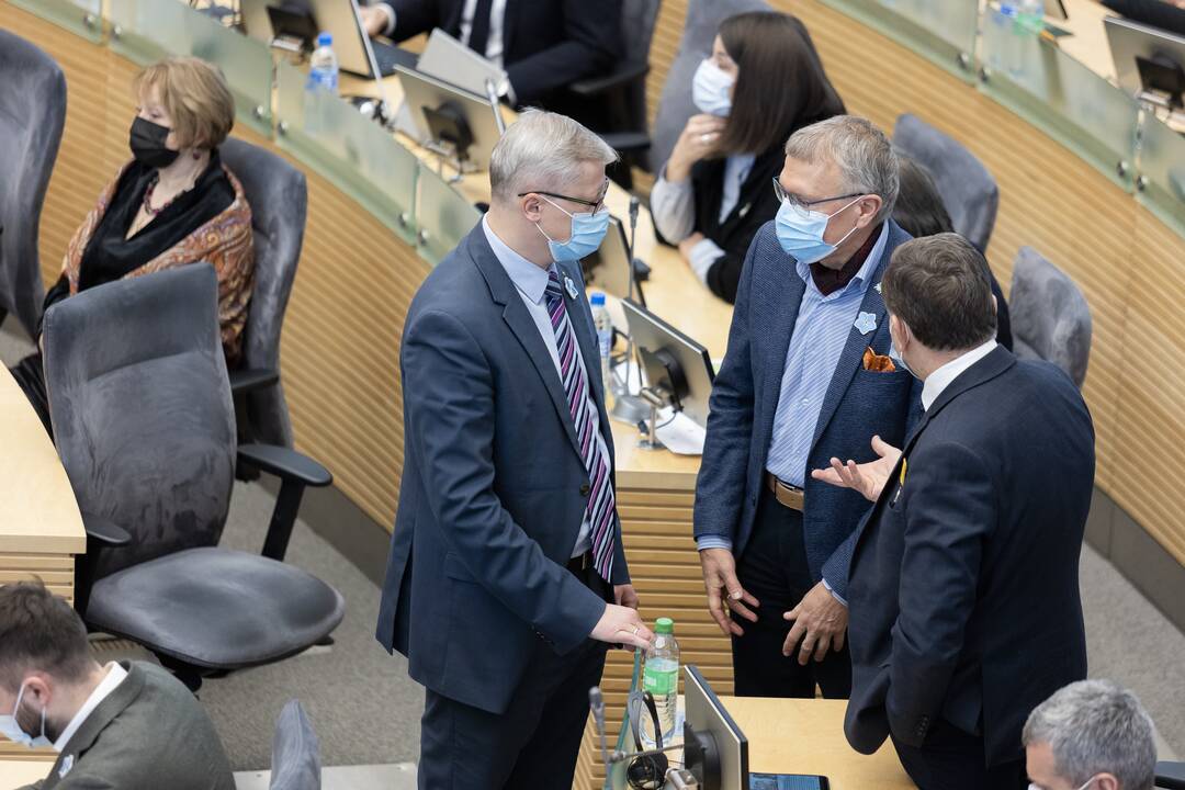 Seimo rytinis posėdis (sausio 11 d.)