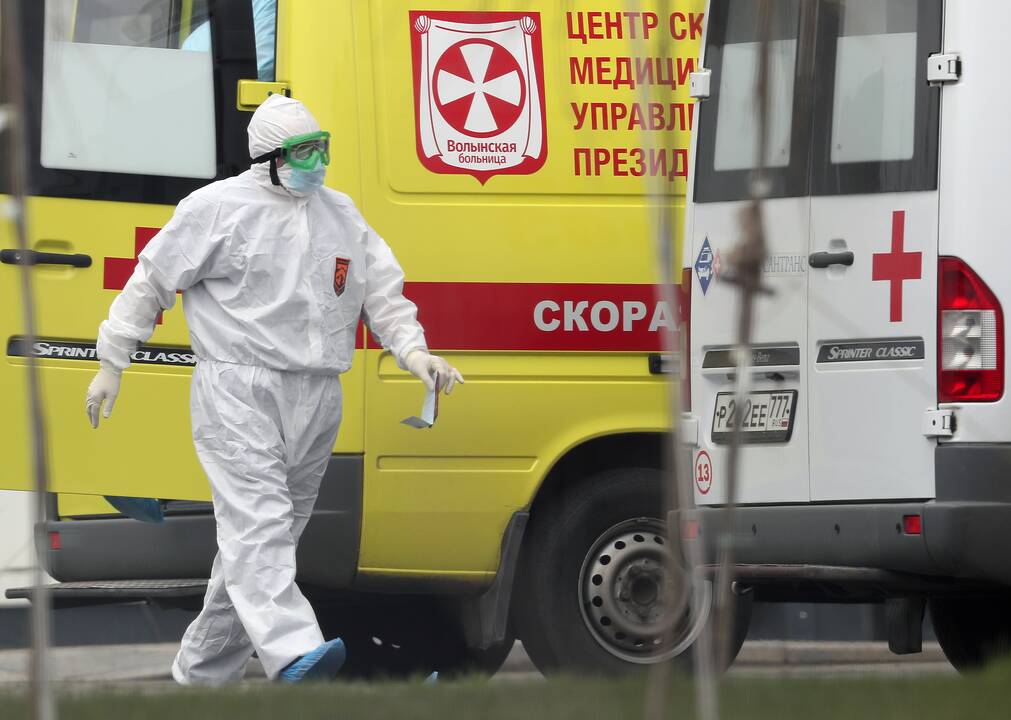 Maskvoje koronavirusas per parą pasiglemžė 31 gyvybę