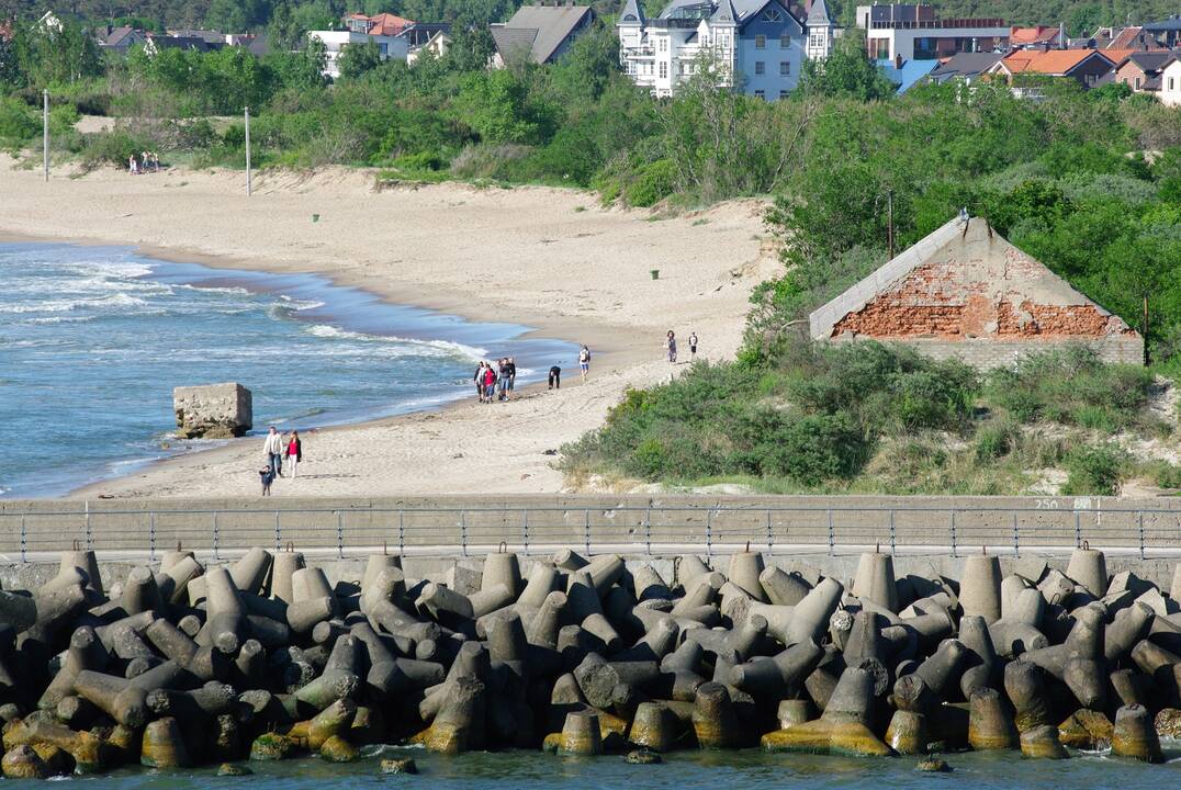 Viltis: Melnragės pajūris galėtų būti didesnės traukos vieta.