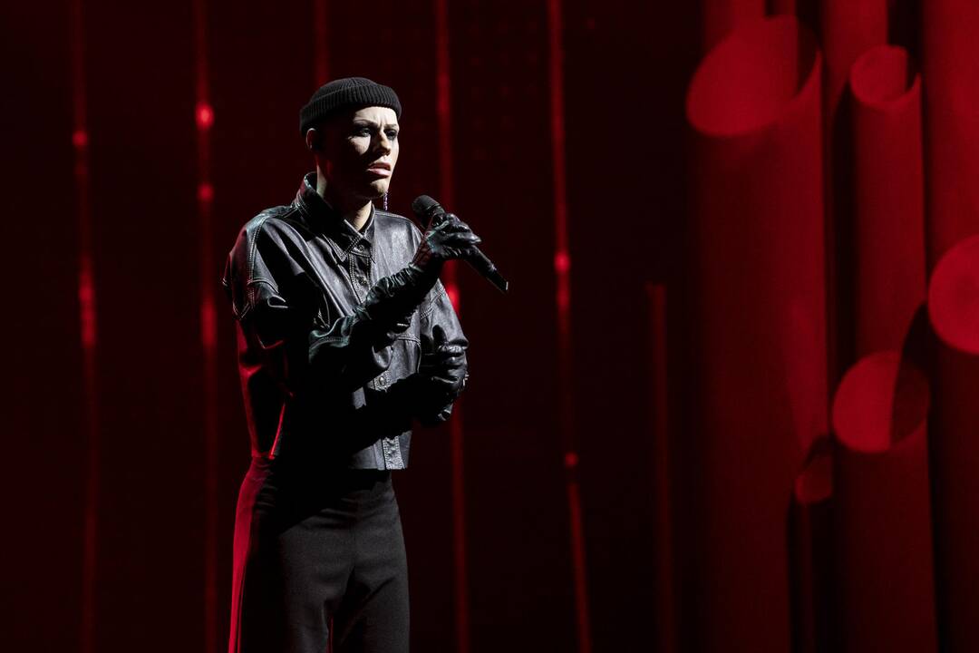 Pirmojo nacionalinės „Eurovizijos “ atrankos pusfinalio filmavimas