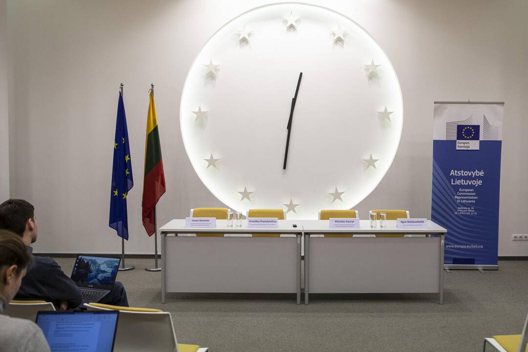 Europos komisijos ataskaitos pristatymas