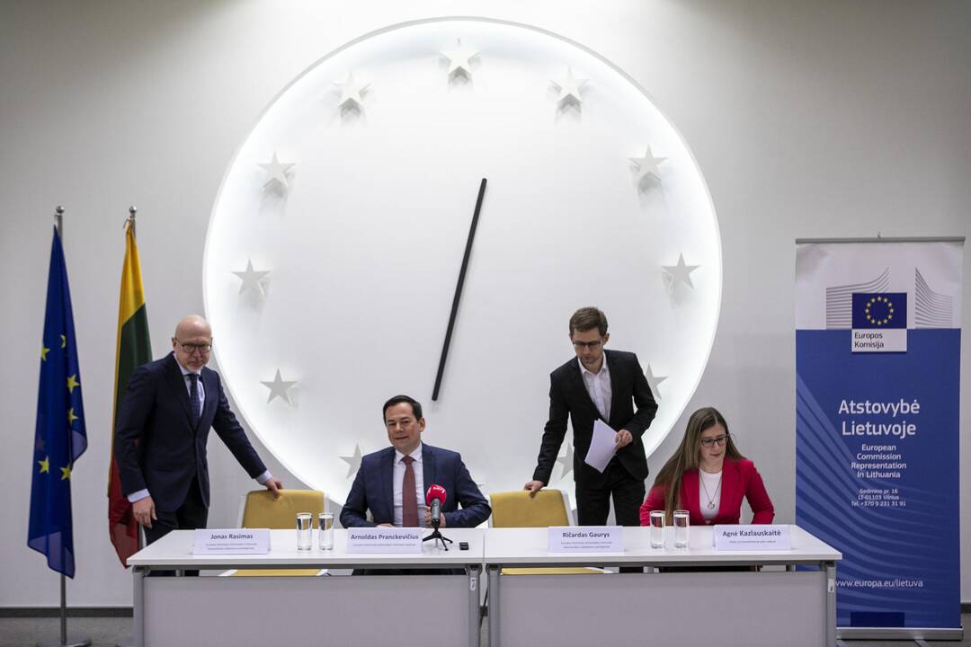 Europos komisijos ataskaitos pristatymas