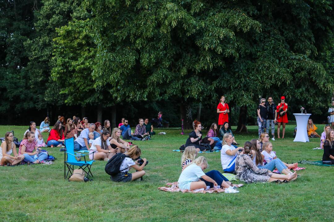 Labdaros vakaras Raudondvario dvaro kiemelyje