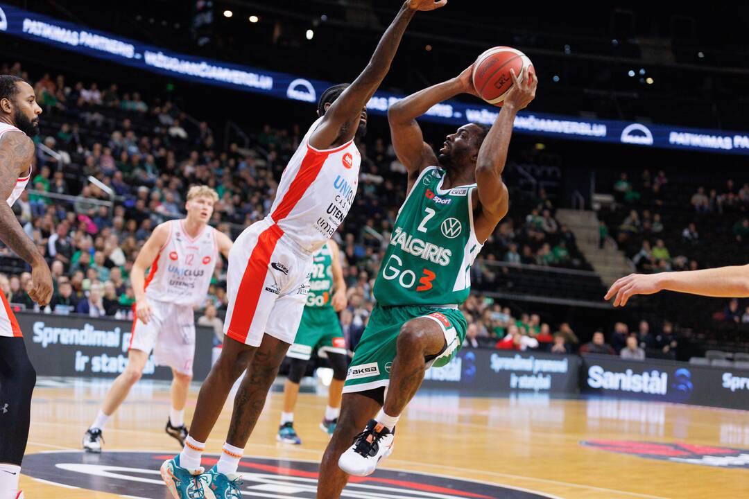 LKL: Kauno „Žalgiris“ – Utenos „Uniclub Casino – Juventus“ 109:76
