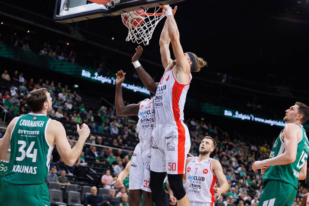 LKL: Kauno „Žalgiris“ – Utenos „Uniclub Casino – Juventus“ 109:76