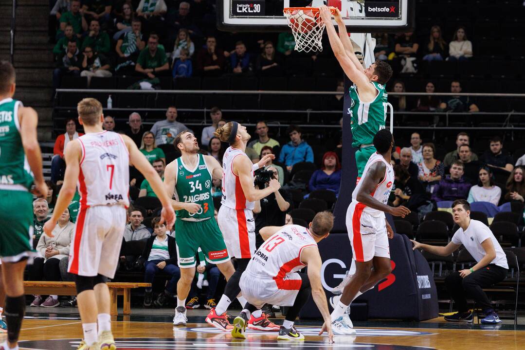 LKL: Kauno „Žalgiris“ – Utenos „Uniclub Casino – Juventus“ 109:76