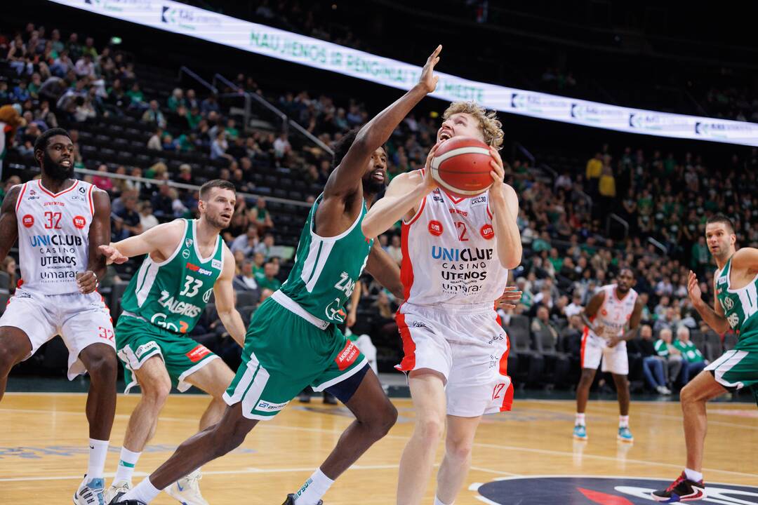 LKL: Kauno „Žalgiris“ – Utenos „Uniclub Casino – Juventus“ 109:76