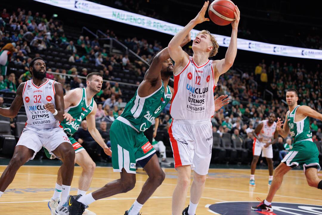 LKL: Kauno „Žalgiris“ – Utenos „Uniclub Casino – Juventus“ 109:76