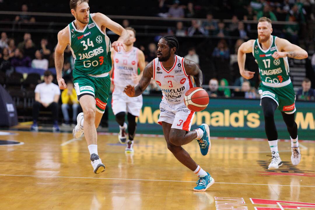 LKL: Kauno „Žalgiris“ – Utenos „Uniclub Casino – Juventus“ 109:76