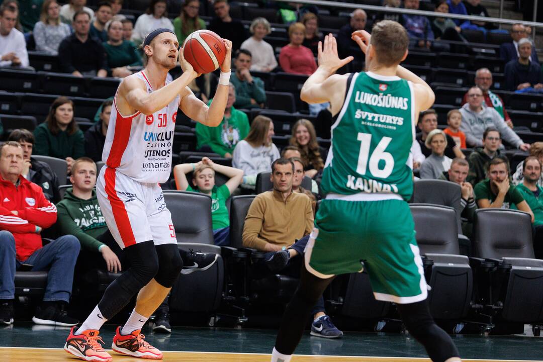 LKL: Kauno „Žalgiris“ – Utenos „Uniclub Casino – Juventus“ 109:76