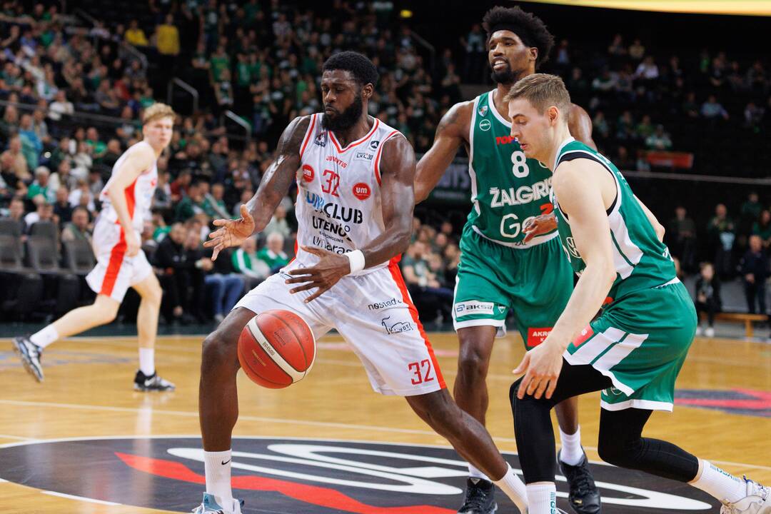 LKL: Kauno „Žalgiris“ – Utenos „Uniclub Casino – Juventus“ 109:76