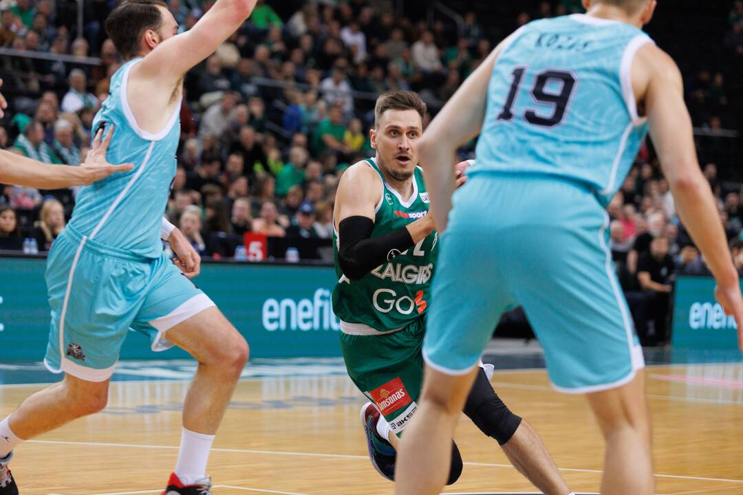 LKL: Kauno „Žalgiris“ –  Alytaus „Wolves“ 90:85