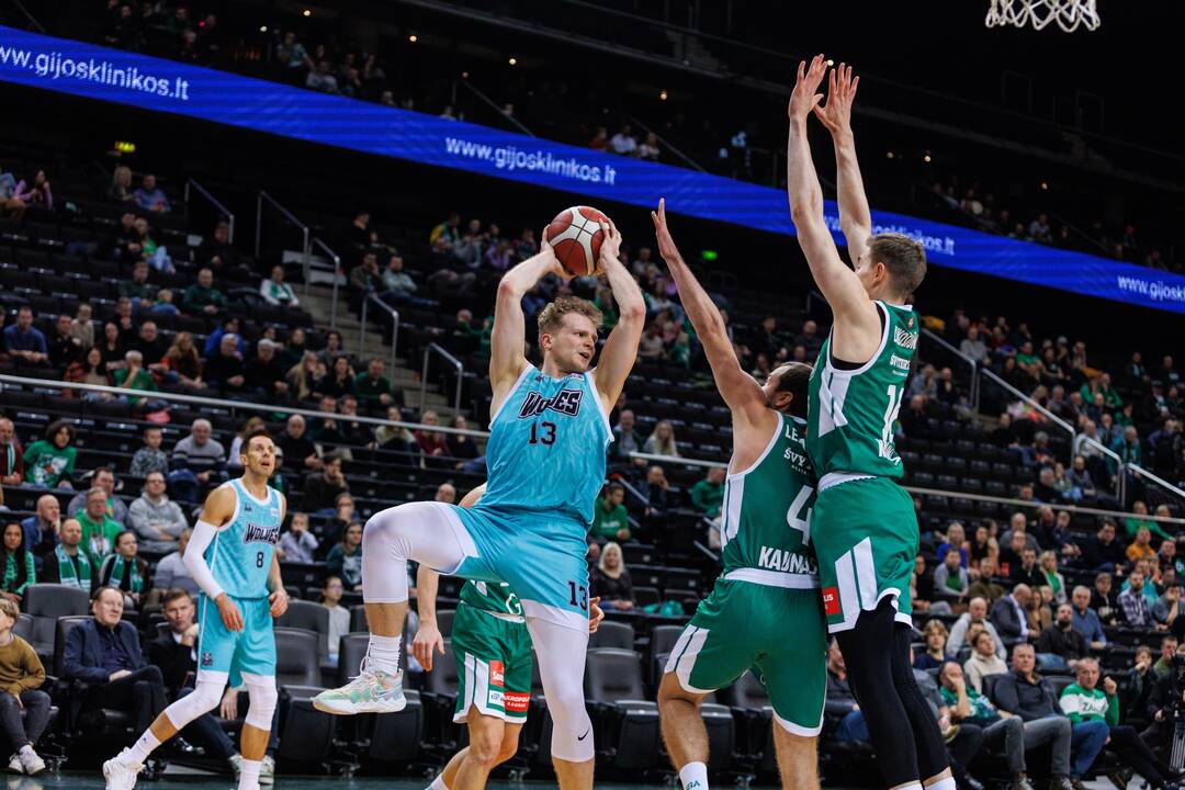 LKL: Kauno „Žalgiris“ –  Alytaus „Wolves“ 90:85