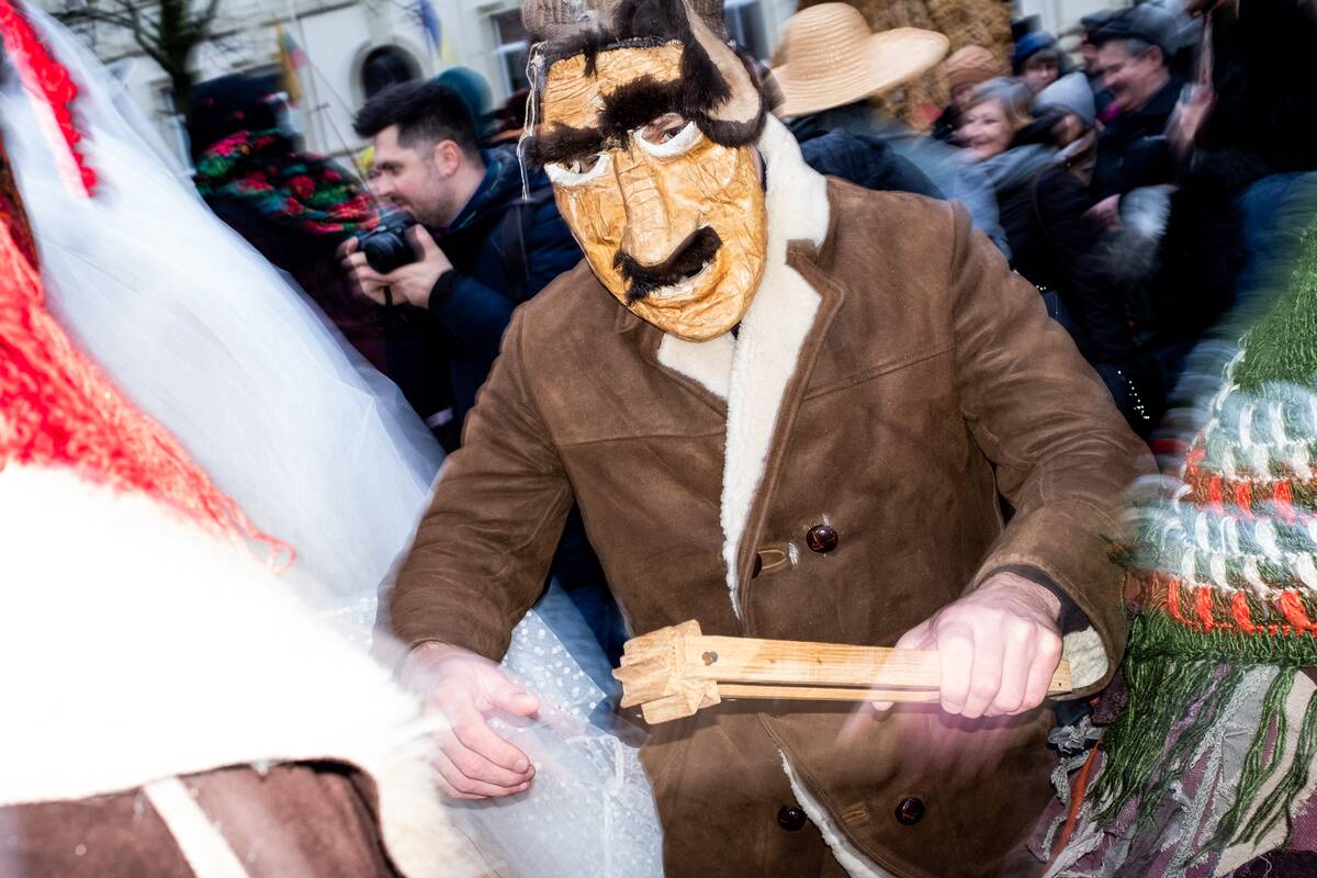 Užgavėnių šventė Vilniuje