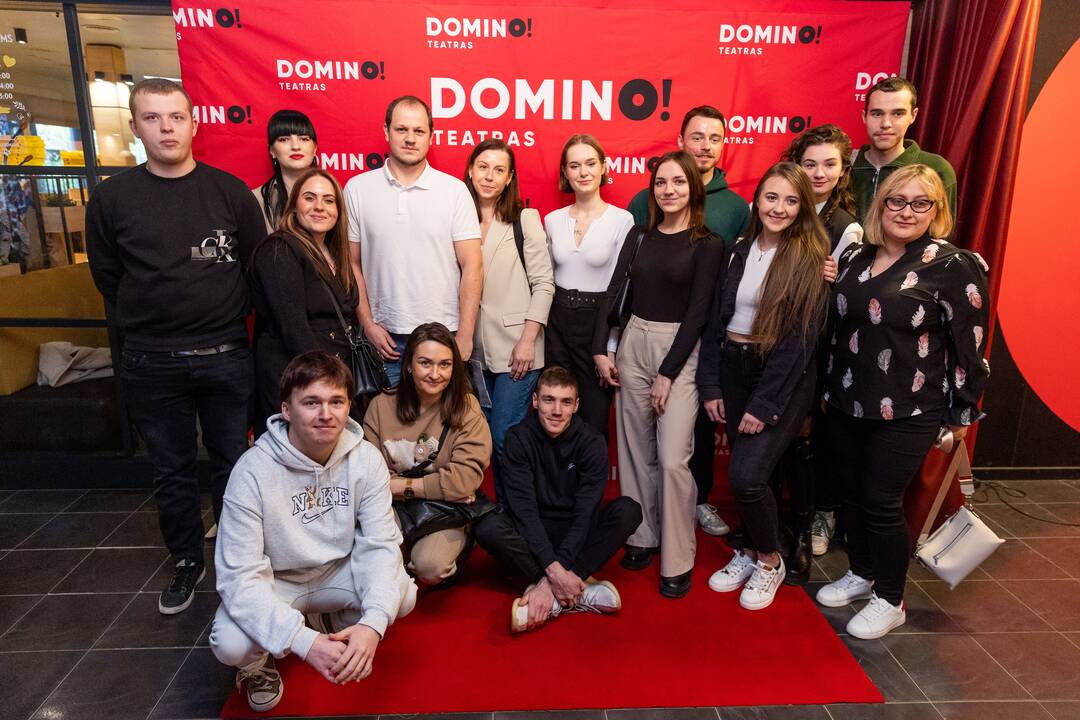 „Domino“ teatro komedijos „Urvinis žmogus“ premjeros svečiai