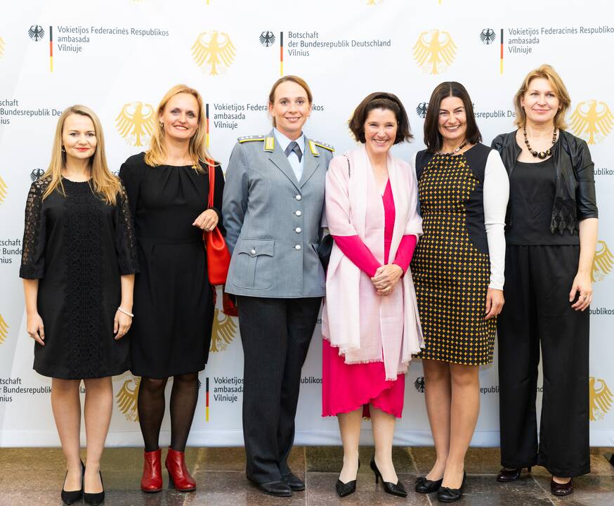 Vokietijos ambasada Lietuvoje paminėjo 34-ąją Vokietijos Vienybės dieną