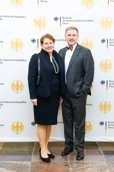 Vokietijos ambasada Lietuvoje paminėjo 34-ąją Vokietijos Vienybės dieną