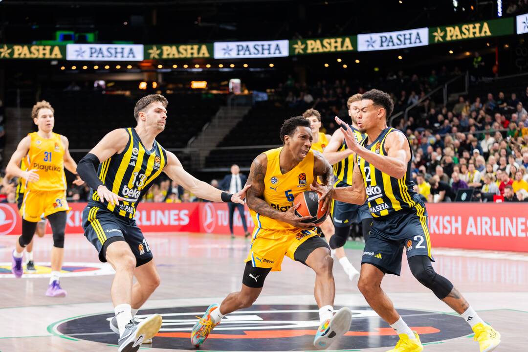 Eurolyga: Stambulo „Fenerbahce“ – Tel Avivo „Maccabi“
