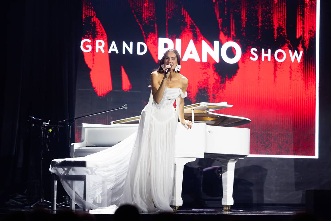 Ievos Dūdaitės pasirodymas „Grand Piano Show“