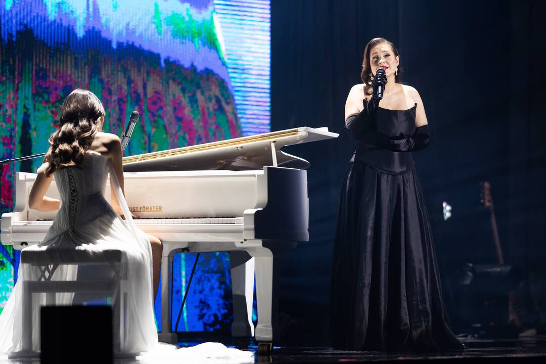 Ievos Dūdaitės pasirodymas „Grand Piano Show“