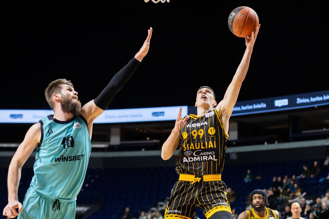 LKL: Vilniaus „Wolves-Twinsbet“ – „Šauliai“ 100:84