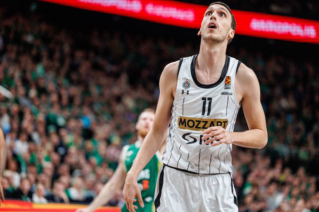 Eurolyga: Kauno „Žalgiris“ – Belgrado „Partizan“ 70:66