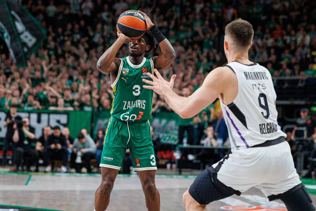 Eurolyga: Kauno „Žalgiris“ – Belgrado „Partizan“ 70:66