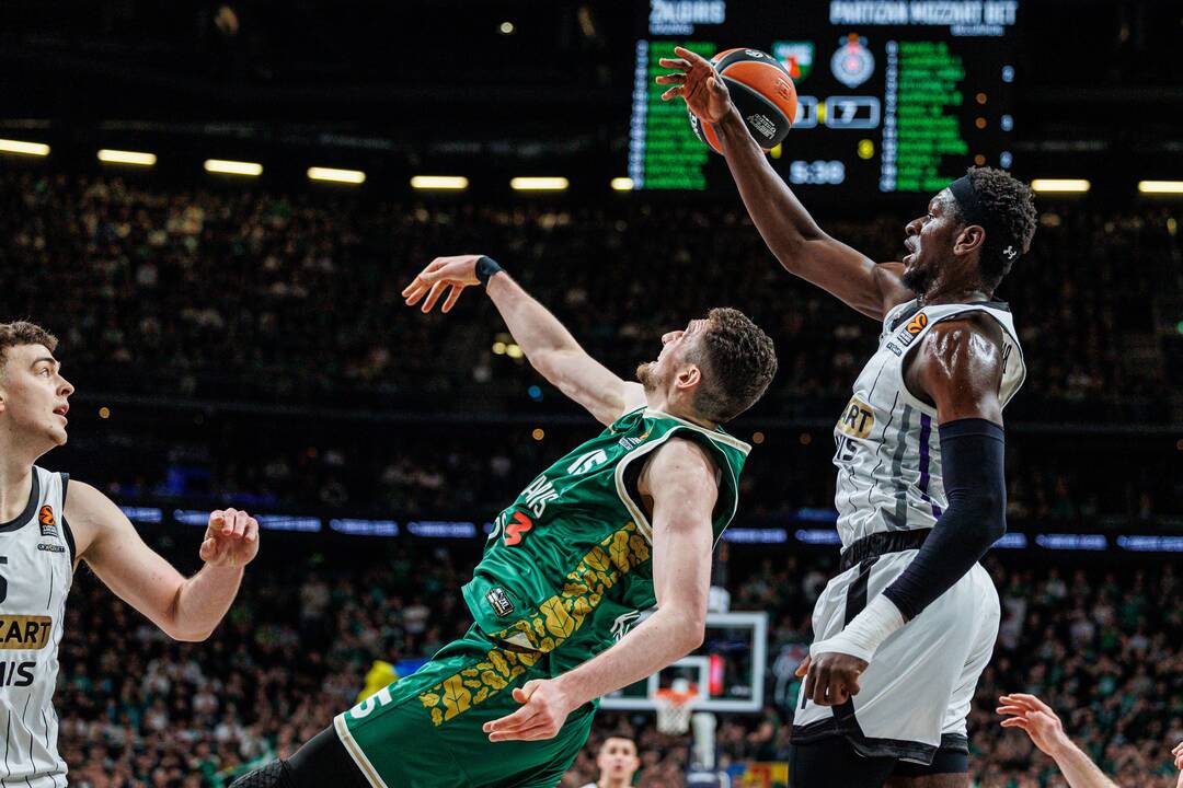 Eurolyga: Kauno „Žalgiris“ – Belgrado „Partizan“ 70:66