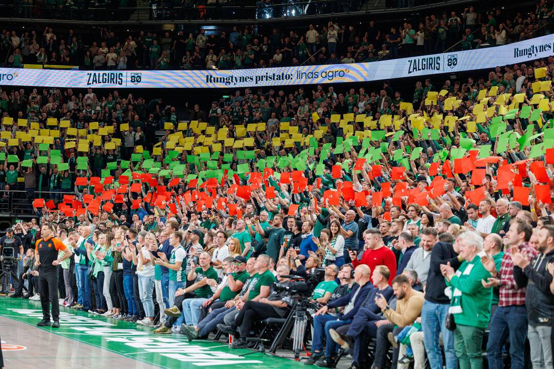 Eurolyga: Kauno „Žalgiris“ – Belgrado „Partizan“ 70:66