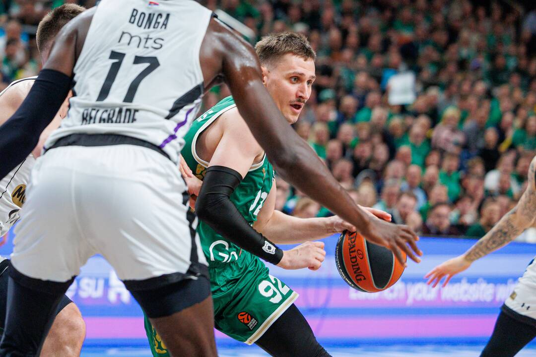 Eurolyga: Kauno „Žalgiris“ – Belgrado „Partizan“ 70:66