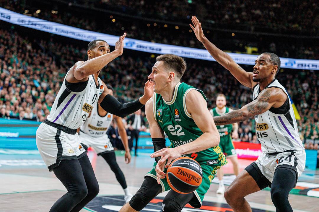 Eurolyga: Kauno „Žalgiris“ – Belgrado „Partizan“ 70:66