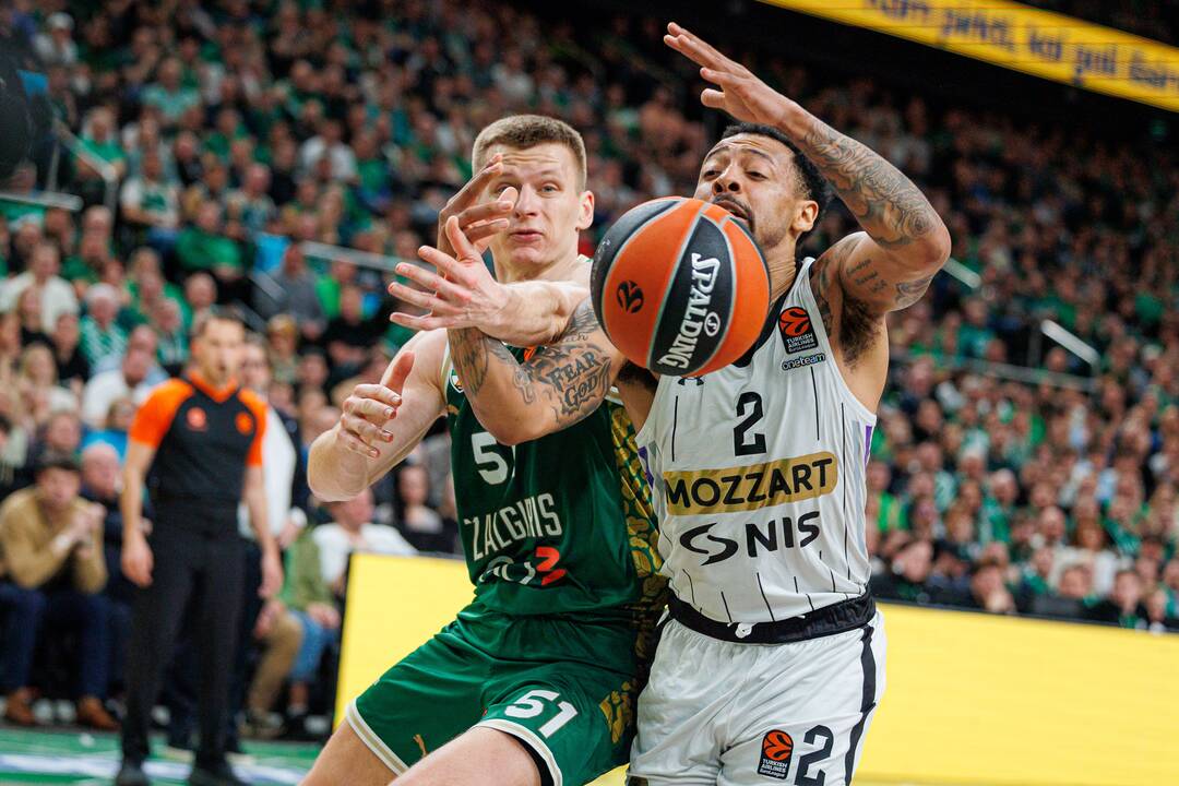 Eurolyga: Kauno „Žalgiris“ – Belgrado „Partizan“ 70:66
