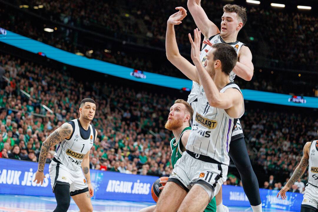 Eurolyga: Kauno „Žalgiris“ – Belgrado „Partizan“ 70:66