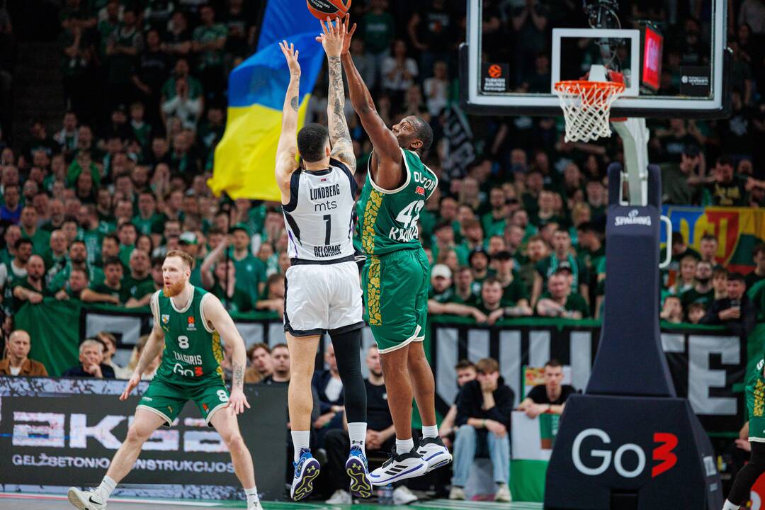 Eurolyga: Kauno „Žalgiris“ – Belgrado „Partizan“ 70:66
