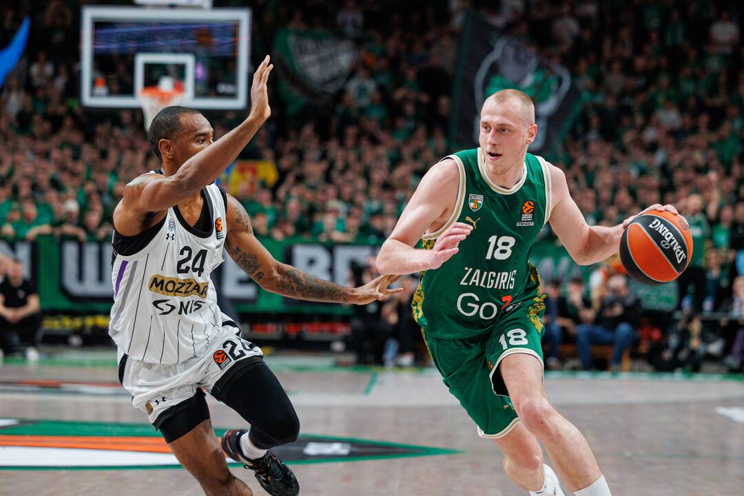 Eurolyga: Kauno „Žalgiris“ – Belgrado „Partizan“ 70:66