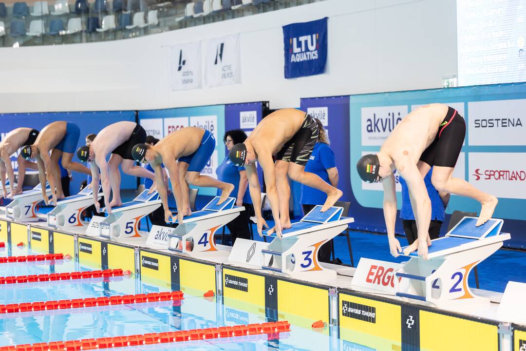 „Akvilė“ Lietuvos plaukimo čempionato pirmoji diena