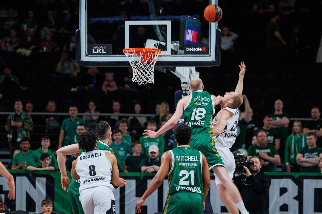 „Betsafe-LKL“: Kauno „Žalgiris“ – Kėdainių „Nevėžis-Optibet“ 105:88