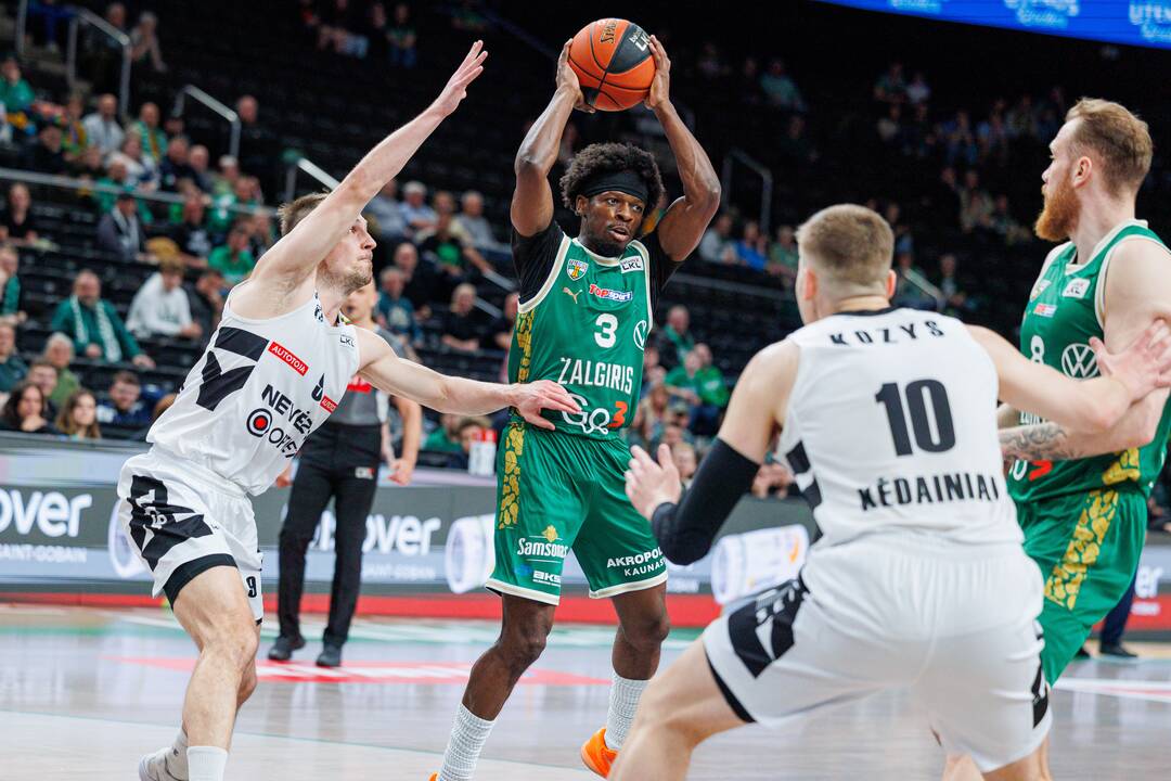 „Betsafe-LKL“: Kauno „Žalgiris“ – Kėdainių „Nevėžis-Optibet“ 105:88