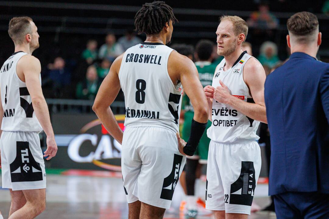 „Betsafe-LKL“: Kauno „Žalgiris“ – Kėdainių „Nevėžis-Optibet“ 105:88