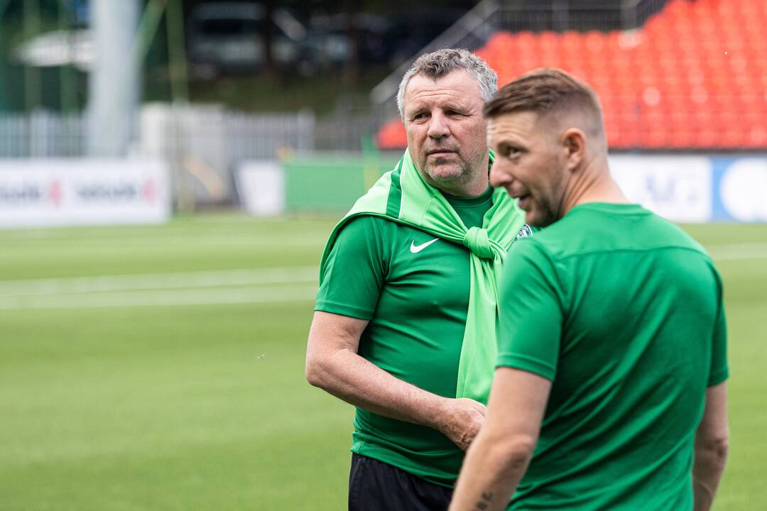 Vilniaus „Žalgirio“ treniruotė prieš rungtynes su „Galatasaray“