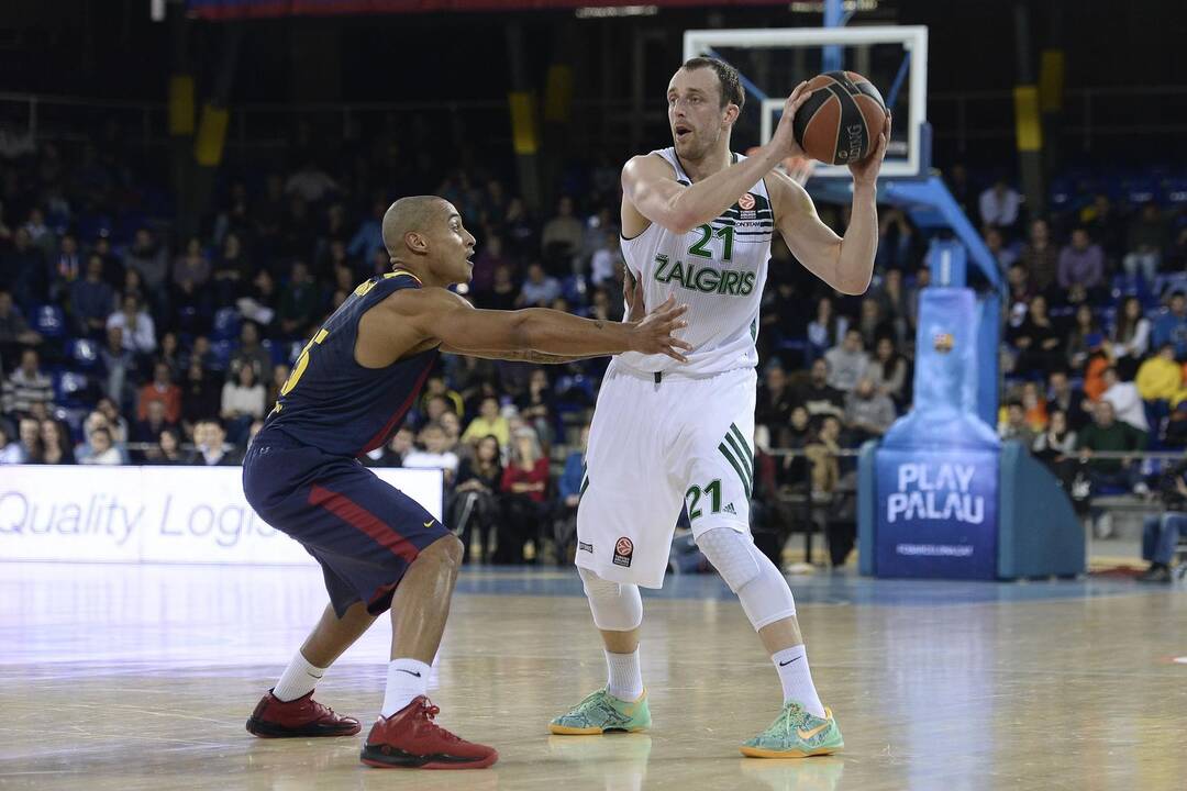 Eurolyga: "Barcelona" - "Žalgiris"