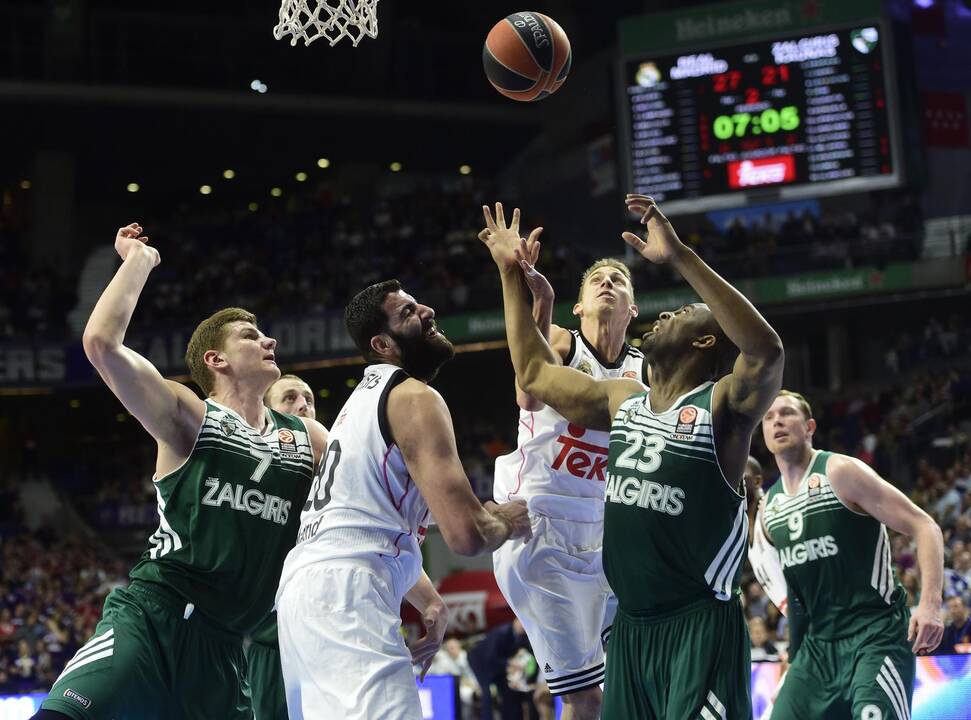 Eurolyga: "Real" - "Žalgiris" 99:83