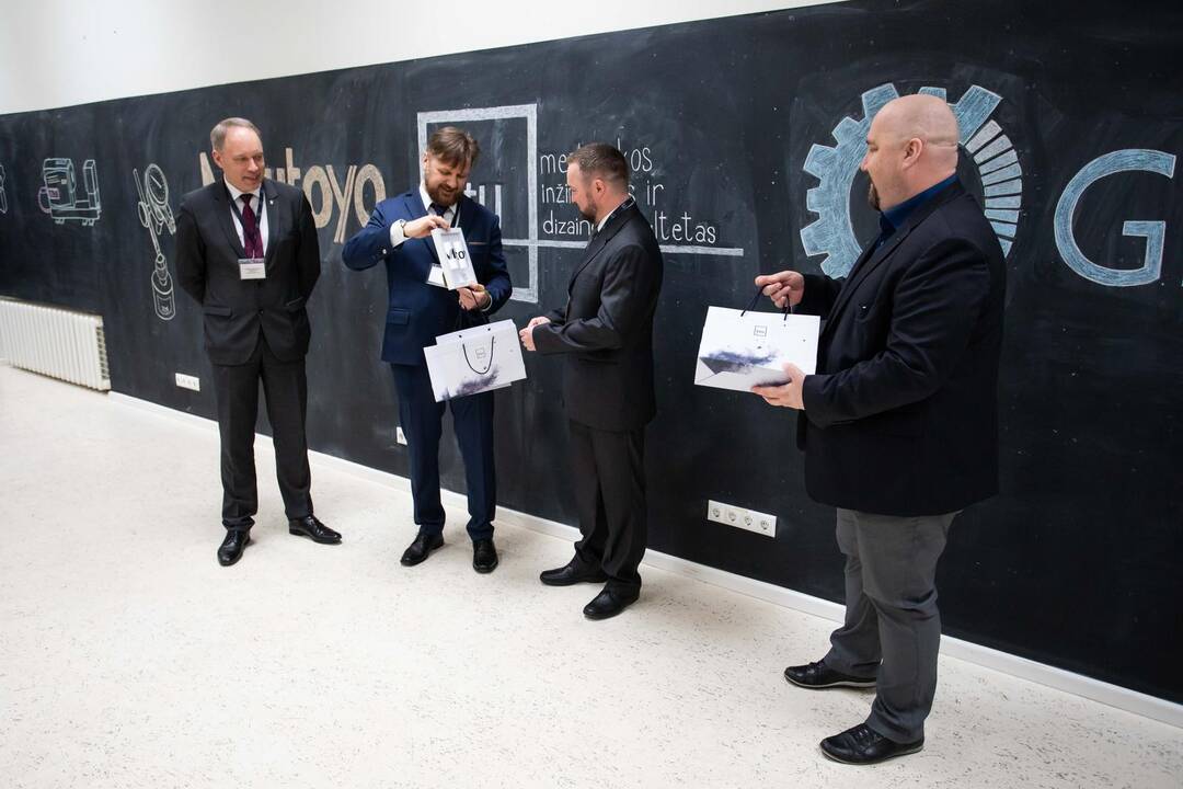 Atidaryta moderni geometrinių matavimų laboratorija