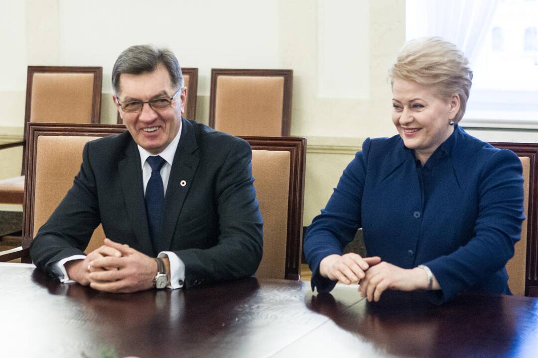 Dalia Grybauskaitė ir Algirdas Butkevičius