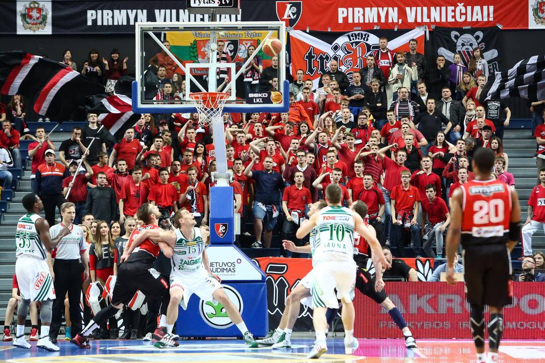 LKL pusfinalis: "Lietuvos rytas" - "Žalgiris" 90:85