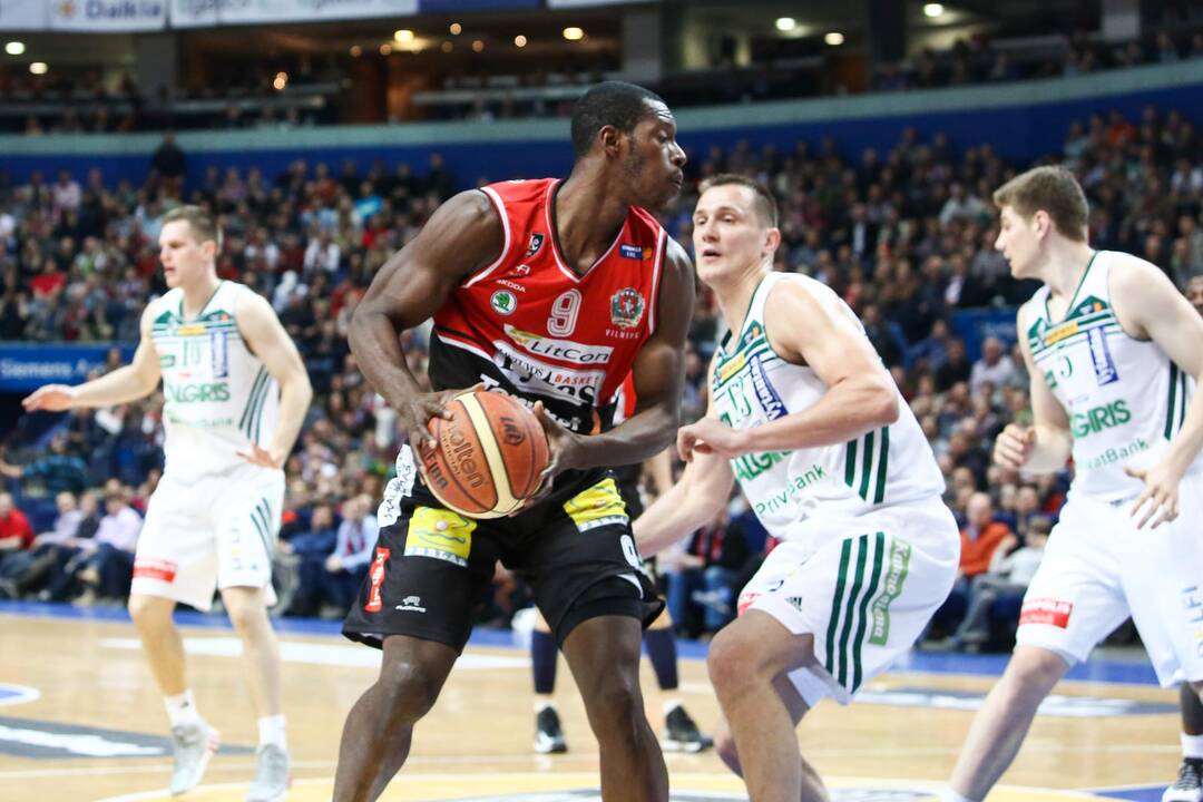 LKL pusfinalis: "Lietuvos rytas" - "Žalgiris" 90:85