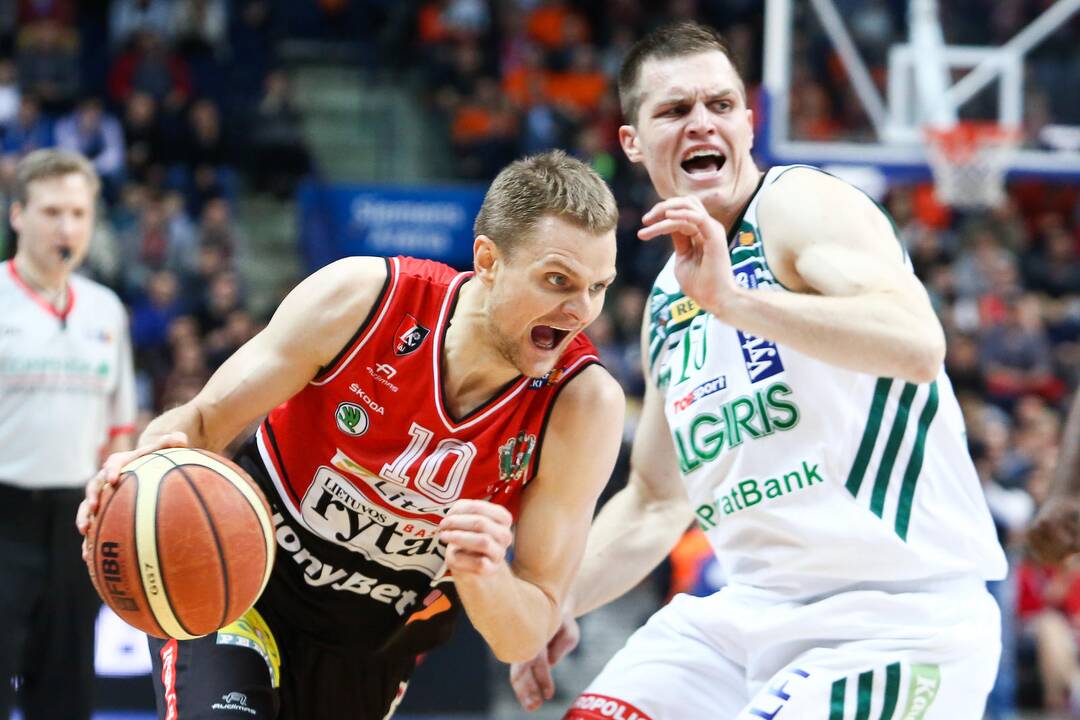 LKL pusfinalis: "Lietuvos rytas" - "Žalgiris" 90:85