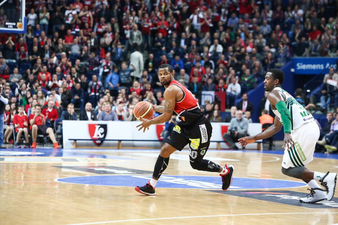 LKL pusfinalis: "Lietuvos rytas" - "Žalgiris" 90:85