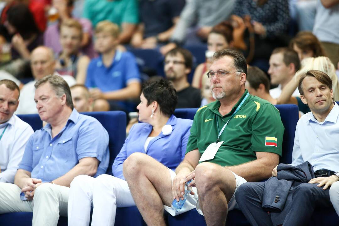 Kontrolinės krepšinio rungtynės: Lietuva - Gruzija