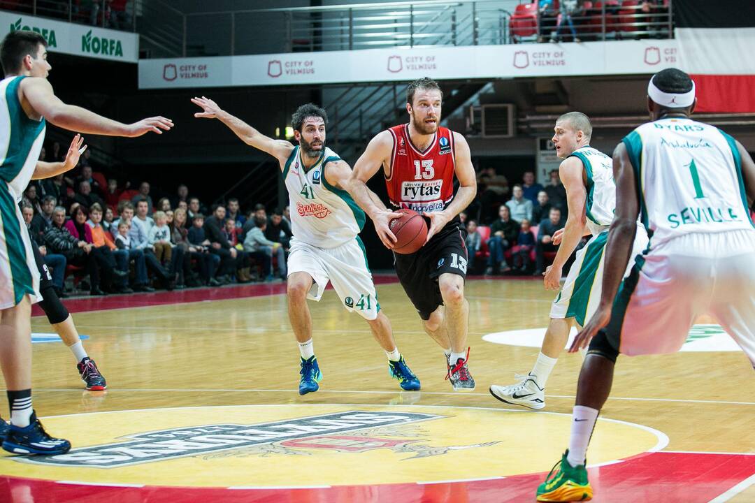 Europos taurė: "Lietuvos rytas" - "Sevilla"
